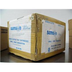 Box of Samson .50 Action Express 300 Gr. Jacketed Hollow Point cartridges (94)