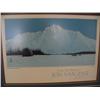 Image 2 : Framed, signed John Van Zyle "Spinster's Pioneer Peak"- not numbered (85)