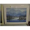 Image 3 : Lot of 2 prints: signed and numbered Shane Lamb 69 of 300 Alaska Railroad; Sydney Laurence print (86