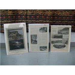 Lot of 3 pictorials of Alaska 1908 (86)