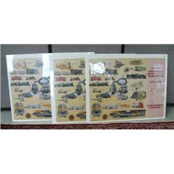 Lot of 3 shrink wrapped Alaska Railroad posters