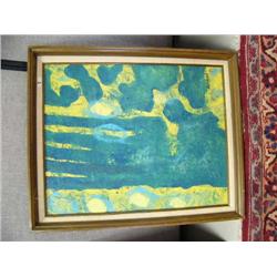 Original oil signed by Adam (700)