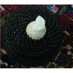 CHOICE on 2 baleen baskets: whale tale finial