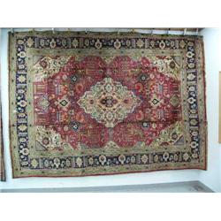 Persian rug #36010- Tabriz, 11' 6" x 8' 4"- estimated retail cost $5,613 (8888)