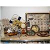 Image 3 : Shelf of nautical items: 5 model ships, 2 large lighthouses, 5 smaller lighthouses, 2 "WELCOME ABOAR