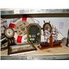 Image 3 : Shelf of nautical items: 5 model ships, "WELCOME ABOARD" lifesaver sign, bookends, 5 smaller lightho