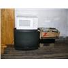Image 1 : Lot of: TV set, microwave, stereo equipment (101)