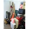 Image 1 : Lot of: yard tools, Bunny Boots, heaters, fuel cans, etc. (104)