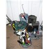 Image 2 : Lot of: Delta table saw, airless sprayer, tool box, buckets, hatchet, etc. (104)