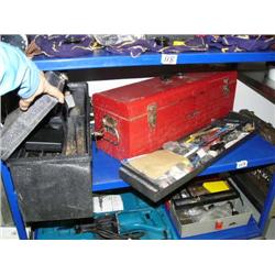 2 tool boxes with misc. tools (104)