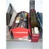 Image 3 : Lot of: Napa automotive tool kit; 4 tool boxes with misc. tools- sockets, wrenched, etc.; 2 ammo box