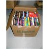 Image 1 : Box of assorted VHS videos (104)