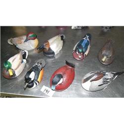 Lot of 8 American Ducks Decoy collection (104)