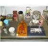 Image 3 : Seward Drug signs, fiesta-like bowls, glass coffee cannister, glass mayonnaise maker (104)