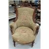 Image 1 : Eastlake American walnut armchair ca. 1860 (101)