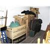 Image 1 : Approx. 9 boxes of luggage, clothing, Christmas items (101)