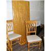 Image 3 : Hard wood table and 6 chairs (101)
