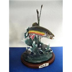 CHOICE on 7 sculptures: Franz Dutzler "Brook Jewel"- trout (104)