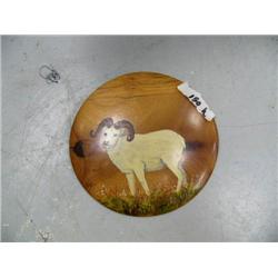 CHOICE on 9 painted wood plaques by Betty Morhison signed: dall sheep (104)