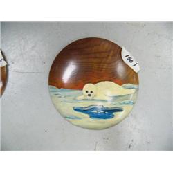 CHOICE on 9 painted wood plaques by Betty Morhison signed: seal pup (104)