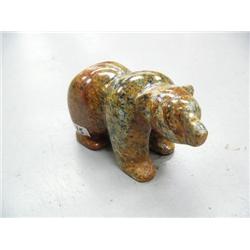 Soapstone bear by Michael Scott