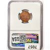 Image 2 : 1972 DDO Lincoln Memorial Cent NGC MS63 RB