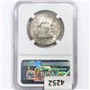 Image 2 : 1957 Franklin Half Dollar NGC MS66 FBL