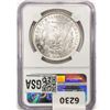 Image 2 : 1884-O Morgan Silver Dollar Moy Signed NGC MS64