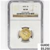 Image 1 : 1878 $3 Gold Piece NGC AU58