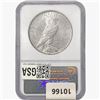 Image 2 : 1923 Silver Peace Dollar NGC MS64