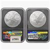 Image 2 : [2] 2022 Silver Eagle NGC MS70