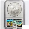 Image 2 : 1993 American 1oz Silver Eagle NGC PF69 UC