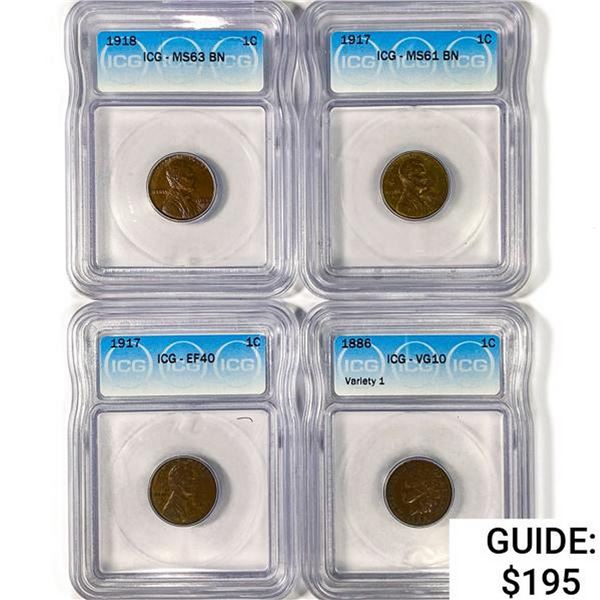 [4] Cents ICG  1886-1918