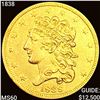 Image 1 : 1838 $5 Gold Half Eagle UNCIRCULATED