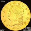 Image 1 : 1826 $2.50 Gold Quarter Eagle UNCIRCULATED