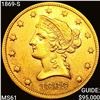 Image 1 : 1869-S $10 Gold Eagle UNCIRCULATED