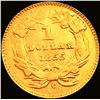 Image 2 : 1855-C Rare Gold Dollar UNCIRCULATED