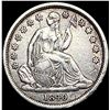 Image 1 : 1840 No Drapery Seated Liberty Dime NEARLY UNCIRCU