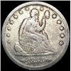 Image 1 : 1855-S Seated Liberty Quarter NICELY CIRCULATED
