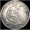 Image 1 : 1861-S Seated Liberty Half Dollar CLOSELY UNCIRCUL