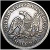 Image 2 : 1861-S Seated Liberty Half Dollar CLOSELY UNCIRCUL