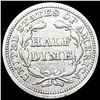 Image 2 : 1854 Arws Seated Liberty Half Dime CLOSELY UNCIRCU