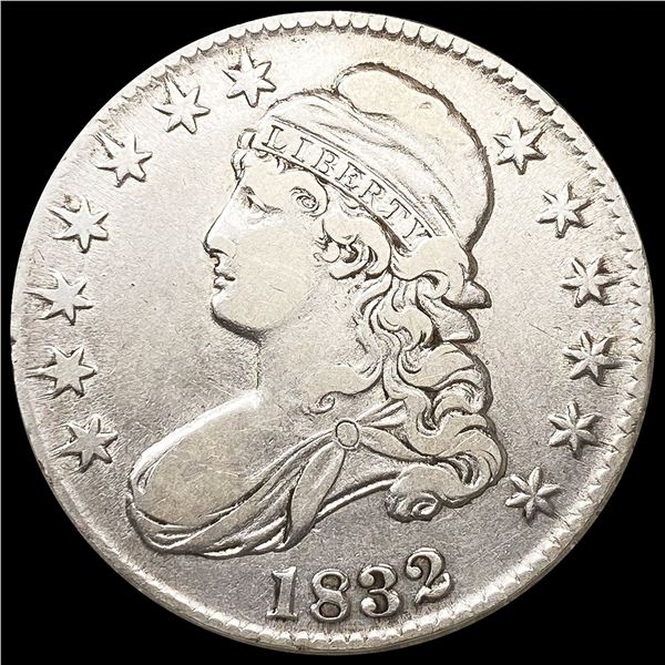 1832 Capped Bust Half Dollar LIGHTLY CIRCULATED