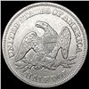 Image 2 : 1858 Seated Liberty Half Dollar CLOSELY UNCIRCULAT