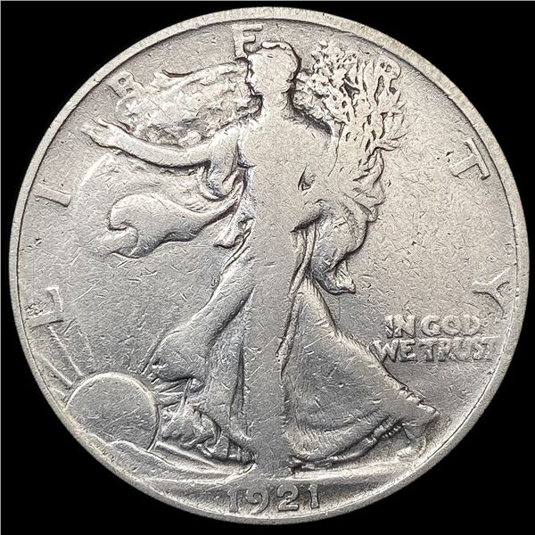 1921 Walking Liberty Half Dollar NICELY CIRCULATED