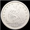 Image 1 : 1861 Seated Liberty Quarter LIGHTLY CIRCULATED