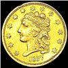 Image 1 : 1837 $2.50 Gold Quarter Eagle CLOSELY UNCIRCULATED