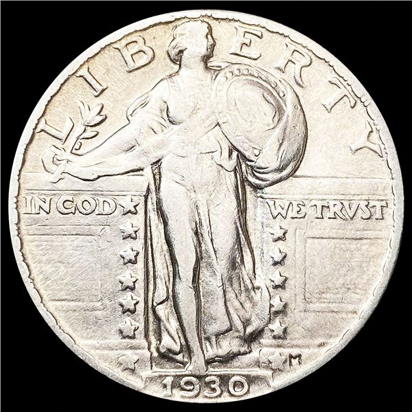1930 Standing Liberty Quarter LIGHTLY CIRCULATED