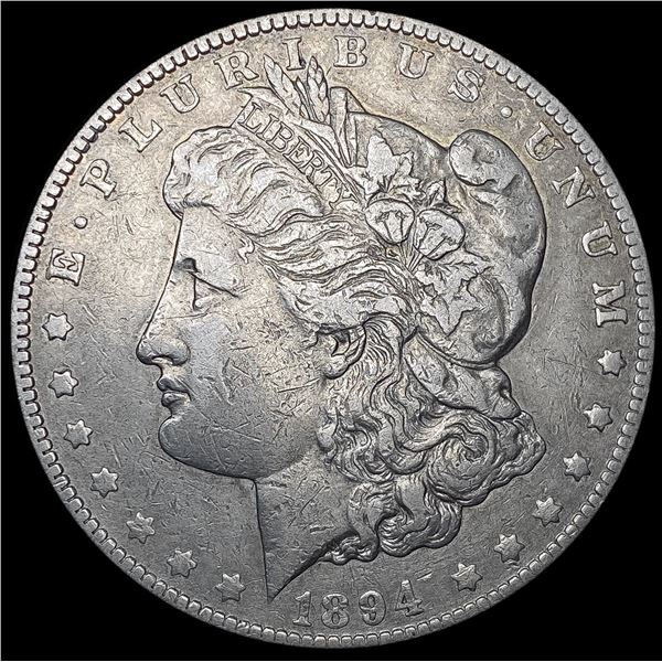 1894-O Morgan Silver Dollar CLOSELY UNCIRCULATED