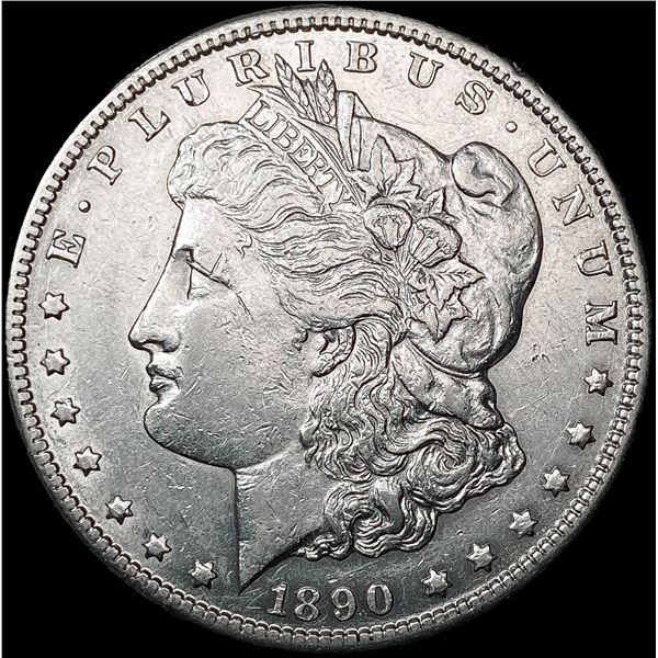 1890-CC Morgan Silver Dollar CLOSELY UNCIRCULATED